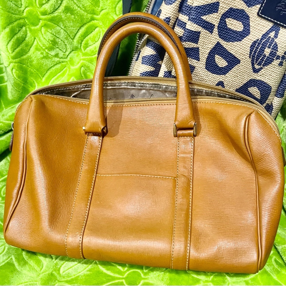 Moschino Tan Satchel Bag - Picture 10 of 12